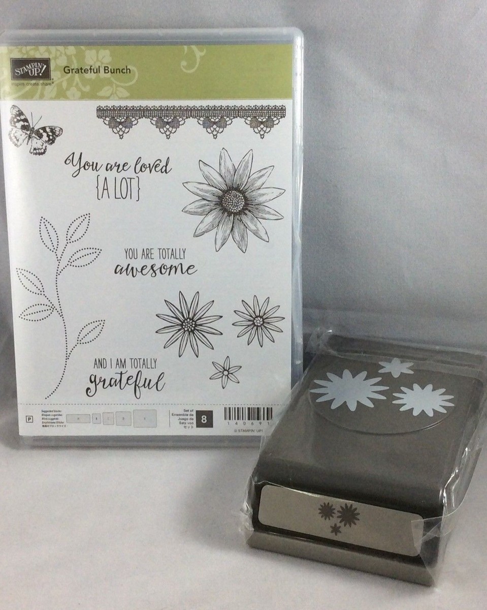 【新品】3WAY お花　クラフトパンチスタンピンアップ 　StampinUp Let's Make a Card 手作りカードの世界 : 動画：こんな
