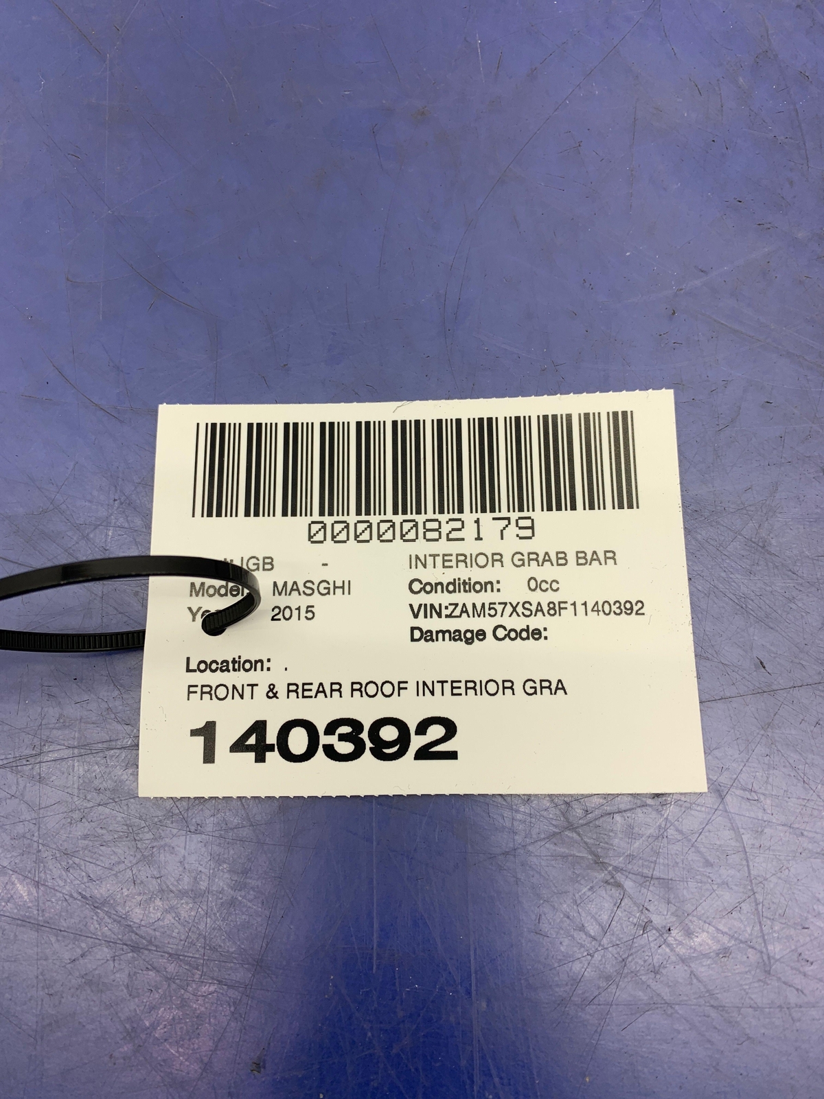 Maserati Ghibli 2014-2017 Grab handle