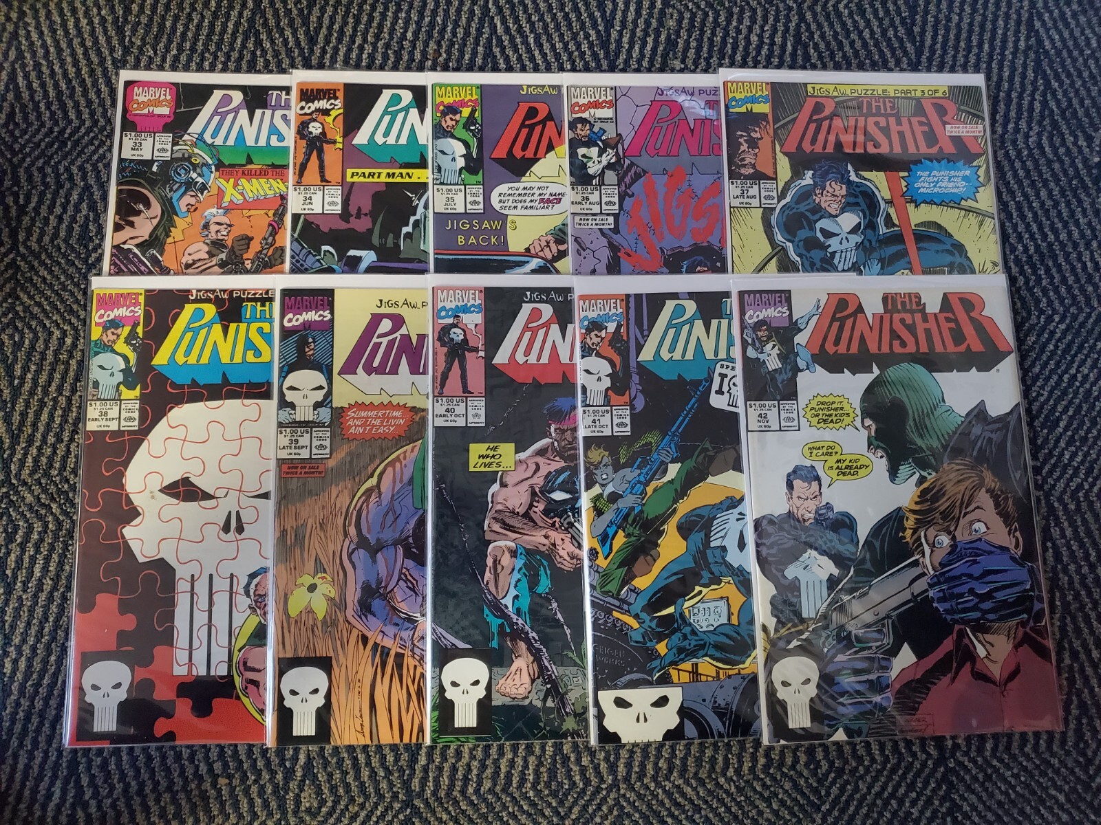 PUNISHER 3342 NEAR MINT 1990 MARVEL COMICS! We Combine Shipping! eBay