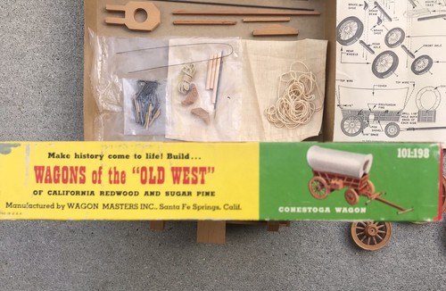 Wagon Masters CONESTOGA WAGON Model Kit Wagons of the Old West | eBay
