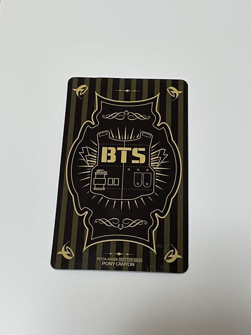 BTS SUGA no more dream Japanese official photocard 2014 BTS SUGA no more dream Japanese official photocard 2014