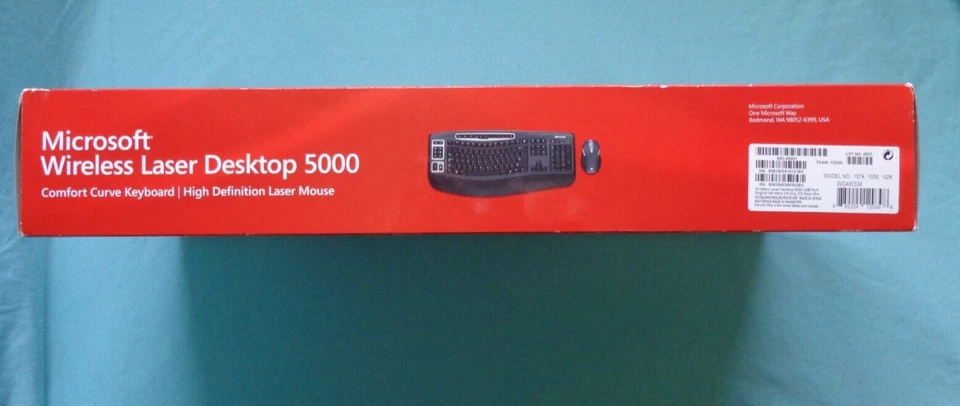 Microsoft Wireless Laser Desktop 5000 - Image 3 of 4