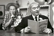Captain Kangaroo and Mr. Green Jeans - 5 x 7 inch Photo Print
