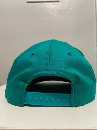 Vintage Western Auto Parts America Neon Green Rope Brim Snapback Racing Hat Cap - Picture 4 of 5