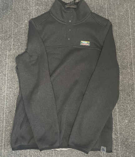 Men's LL Bean Fleece Pullover 1/4 Snap 