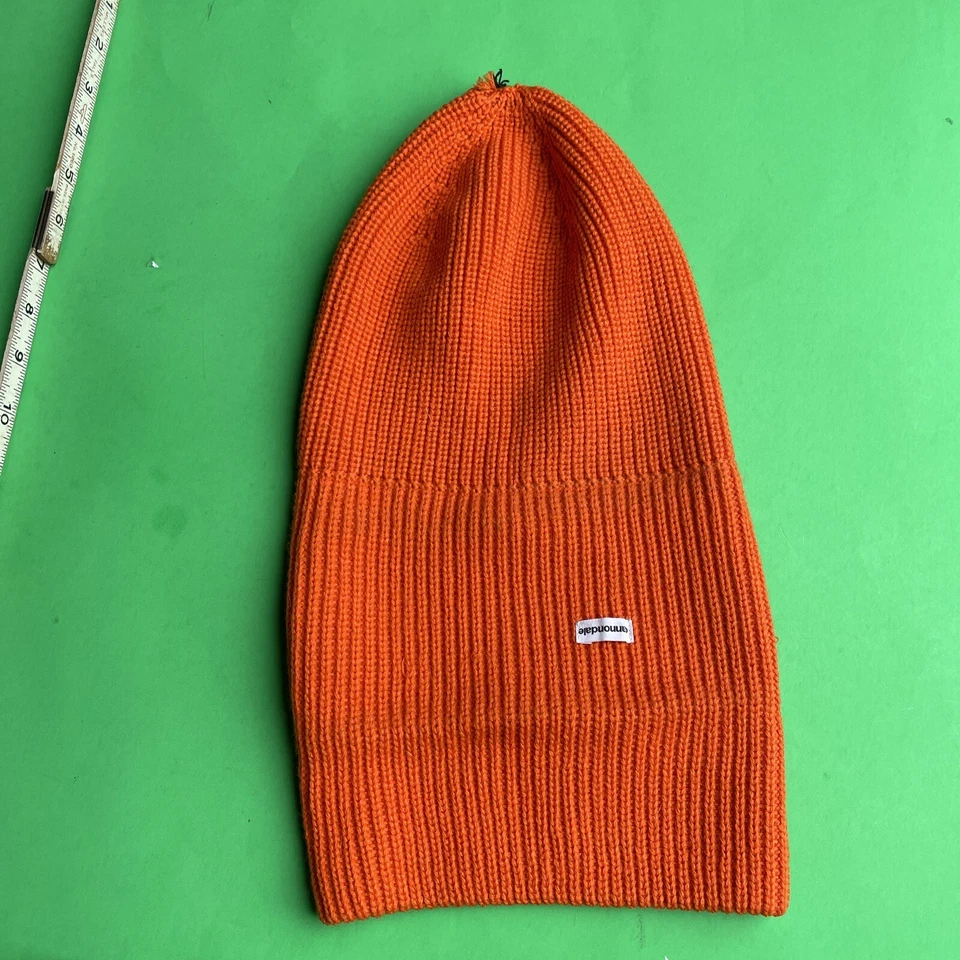 CANNONDALE шляпа Beanie ребристый зимний велоспорт туризм на открытом воздухе шерстяная смесь оранжевый - Изображение 4 из 4