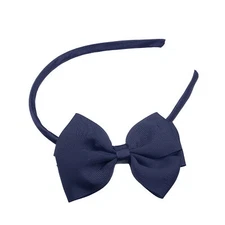 Bow Headband Fashion Polyester Hairband for Women 5.9x4.4 Inch