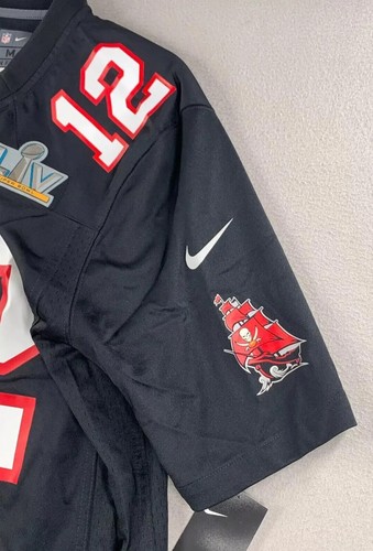 Tom Brady Tampa Bay Buccaneers Nike Super Bowl LV 55 Game Fashion Jersey Men's - Picture 6 of 11