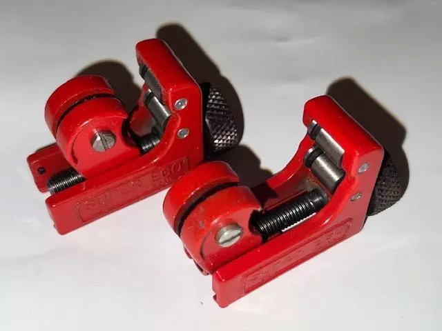 2 New SUPER EGO Made in SPAIN No.722 MINI PRO Pipe Tubing Cutter 1