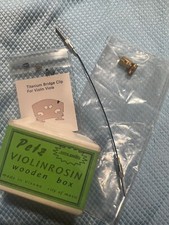 Wittner Braided Violin tailgut, petz Rosin, wolf Elminator, more GA-216