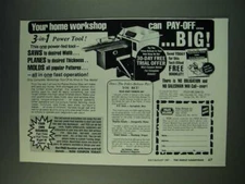 1987 Foley Belsaw Planer-Molder-Saw Ad - Your home workshop can pay-off Big