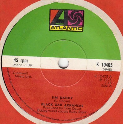 Black Oak Arkansas - Jim Dandy (7'', Single)