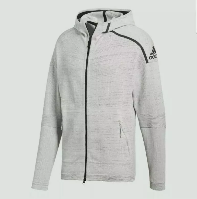 Adidas Z.N.E Prime HD Men's Zip Track Jacket Light Grey CF0636 $180 Size XL | eBay