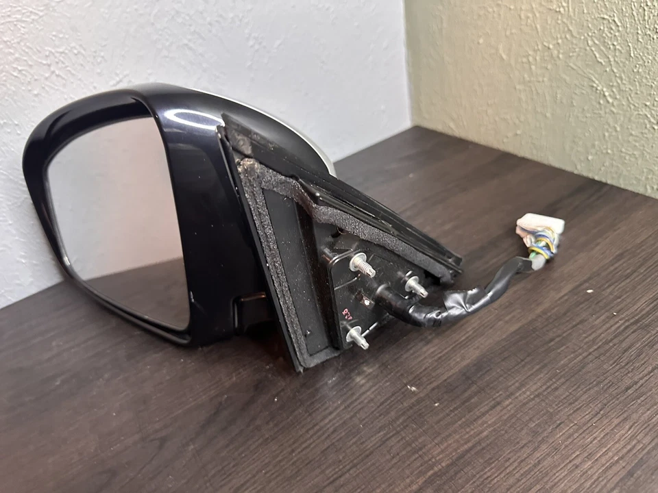 Conjunto de espejo retrovisor izquierdo Infinity EX35 2008-2012 con cámara 027368 E13027368/plateado Foto 3 de 4