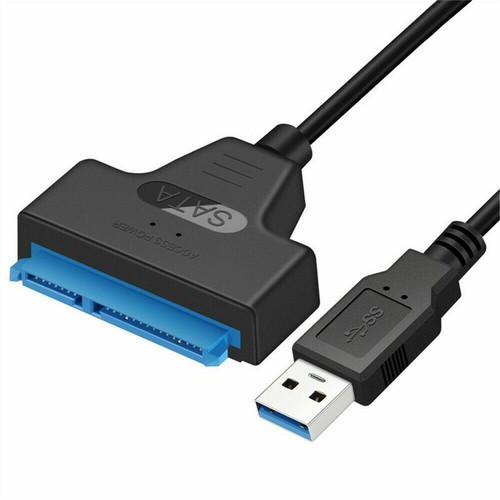Cable USB 3.0 a SATA 22 Pin 2.5 pulgadas Adaptador de Disco Duro SSD Conector - Imagen 5 de 10