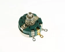 RA30LASD100A CLAROSTAT POTENTIOMETER 10 OHM, 4W ROTARY RA30LASD SERIES