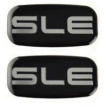 2x SLE Nameplate Emblem 3D Badge For Truck  S...