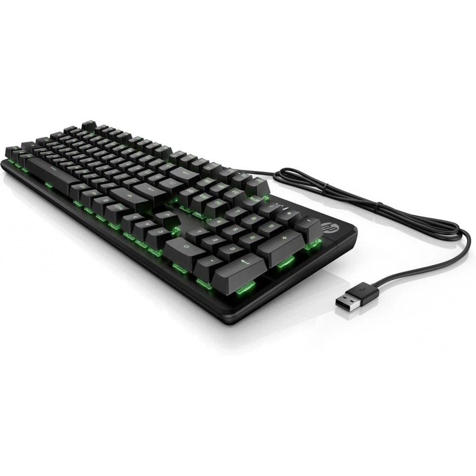 HP Pavilion Gaming 550 Keyboard QWERTZ black 0194721747327 - Bild 2 von 4
