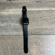 Apple Watch Series 2 Smartwatch Black Strap 42mm Touchscreen Aluminum Case