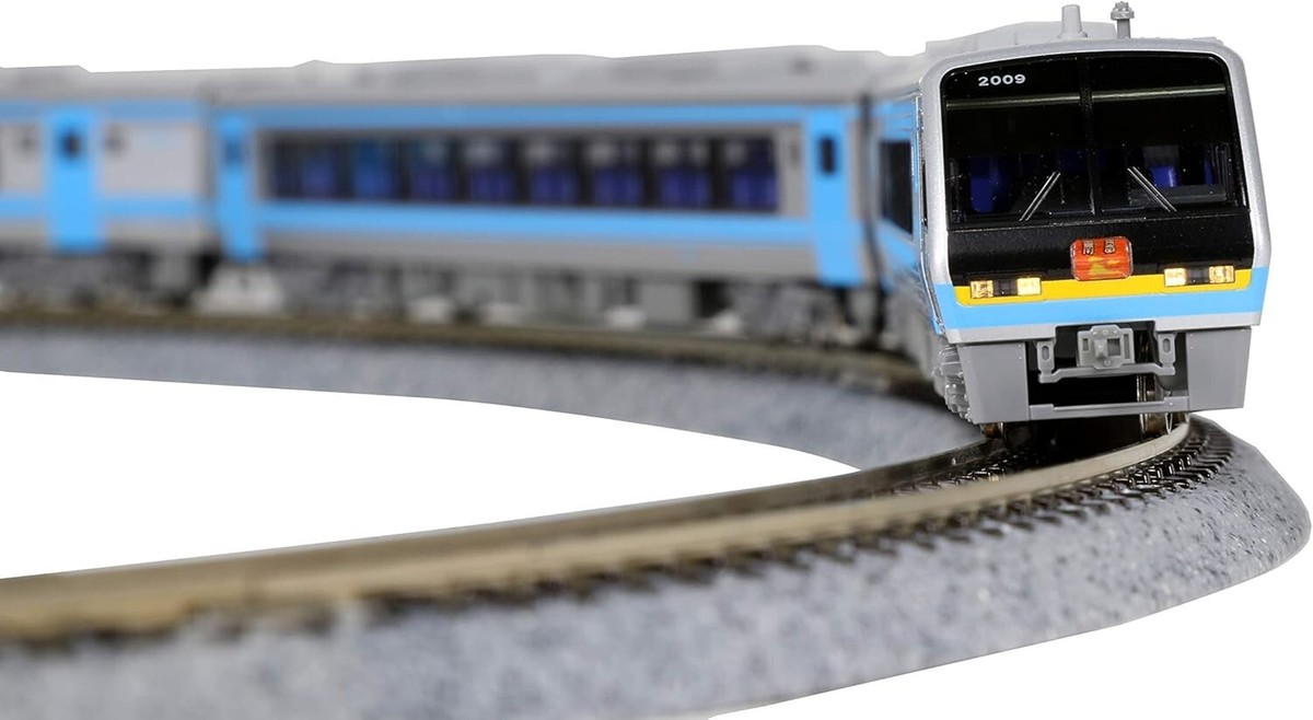 Train Miniature Kato N - JR Shikoku 2000 Series Express Southern Wind - 4 Voitures - Référence 10-1503 - Neuf