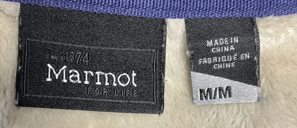 Pullover con Capucha Sherpa Marmot 1/2 Cremallera Adulto Mediano.    7240 Foto 3 de 3