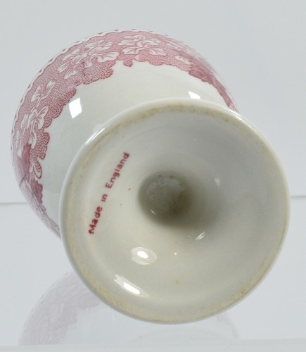 Lovely Pink and White Design Footed Egg Cup - Imagen 3 de 3