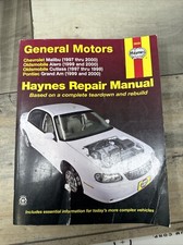 HAYNES Repair Manual 38026 General Motors Chevrolet Oldsmobile Malibu Grand Am 