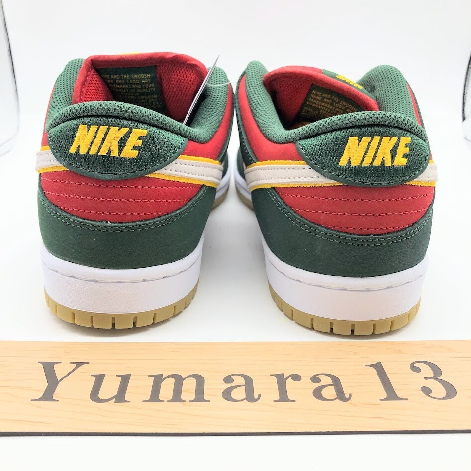 Nike SB Dunk Low PRM Seattle Supersonics Fire Red FZ1287-300