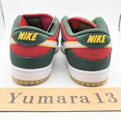 Nike SB Dunk Low PRM Seattle Supersonics Fire Red FZ1287-300 Nike SB Dunk Low PRM Seattle Supersonics Fire Red FZ1287-300