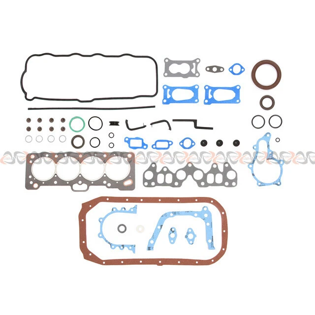 Juego completo de juntas para Toyota Corolla Chevy Nova 86-88 1,6 L 4 AC 4ALC Foto 2 de 4