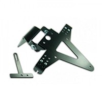 Kennzeichenhalter Yamaha R1 Bj. 07 08 Verstellbar Schwarz Inkl. Reflektorhalter