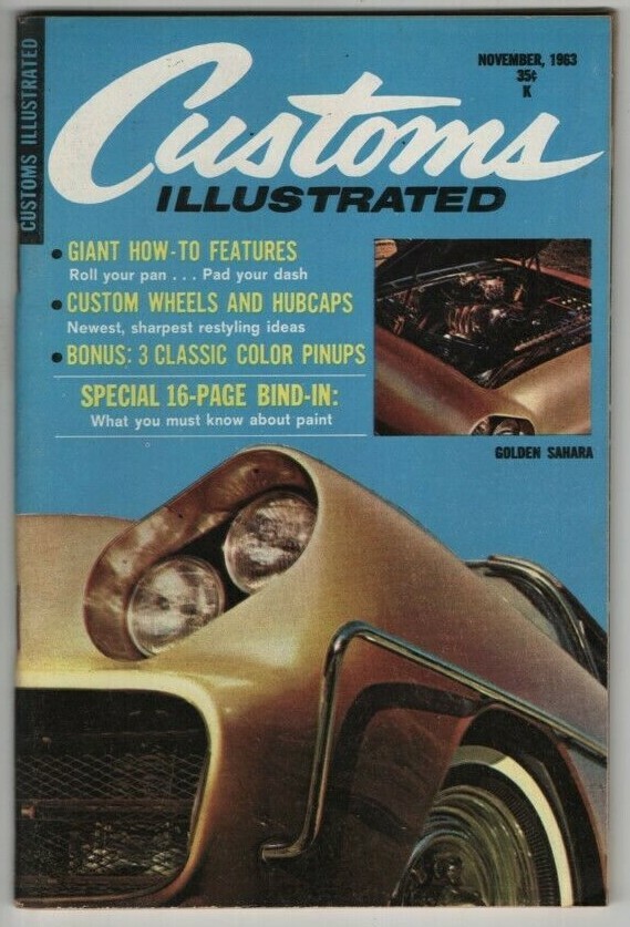 Customs Illustrated Digest Custom Wheels And Hubcaps November 1963 072020nonr-image