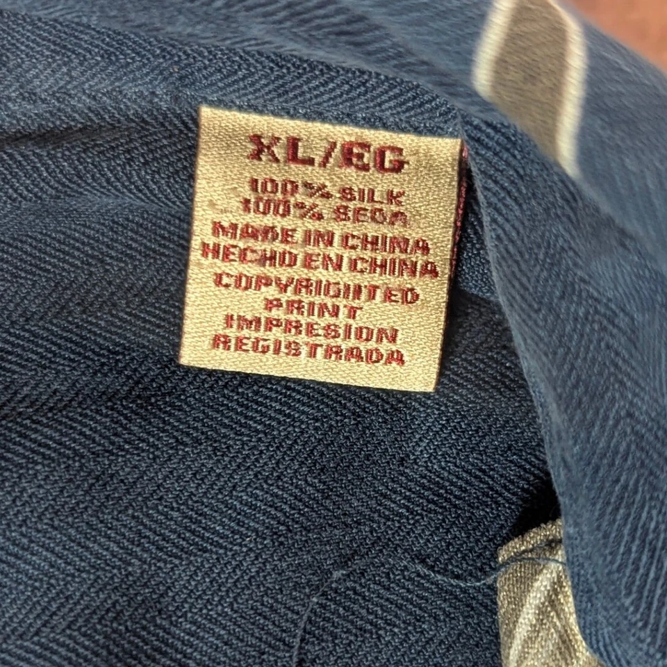 Jamaica Jaxx Silk Hawaiian Shirt Bamboo Print Tropical Vacation XL - Image 3 of 4