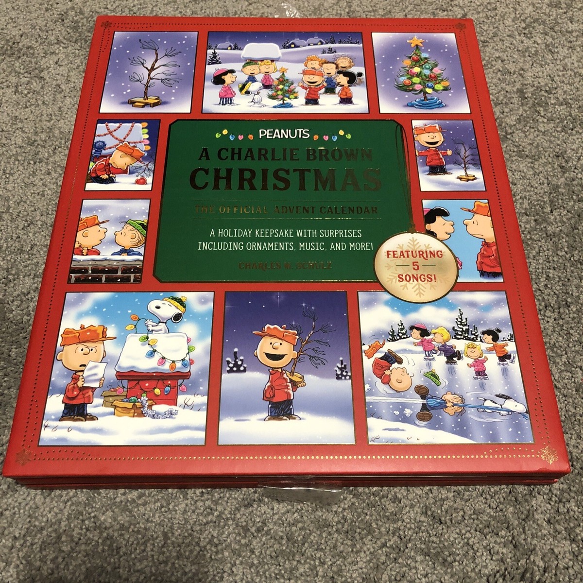 Peanuts A Charlie Brown Christmas The Official Advent Calendar