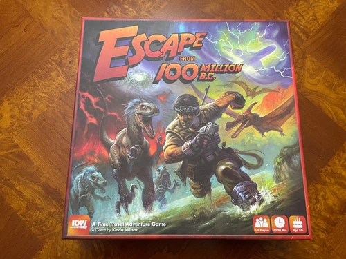 Escape from 100 Million B.C. - Cooperative Board Game - IDW Games