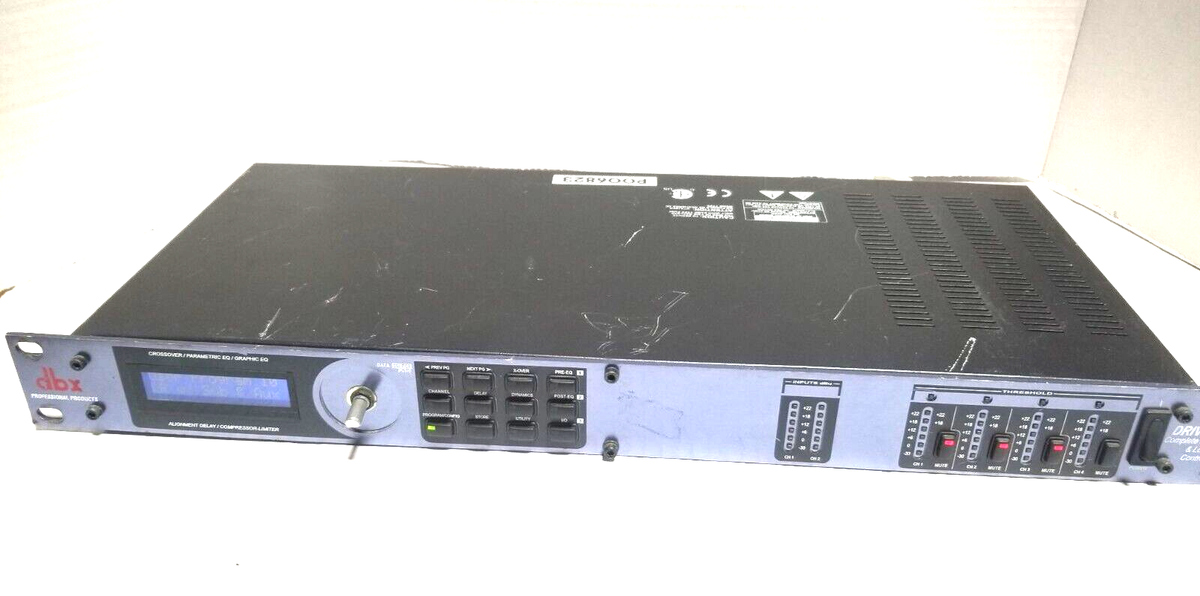 DBX Drive Rack 240 Equalization & Loudspeaker Management DBX Drive Rack 240 Equalization & Loudspeaker Management