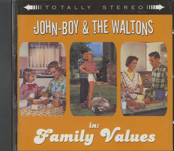 John Boy & The Waltons - Family Values (Cd) - Revival Rock & Roll/Rockabilly-image