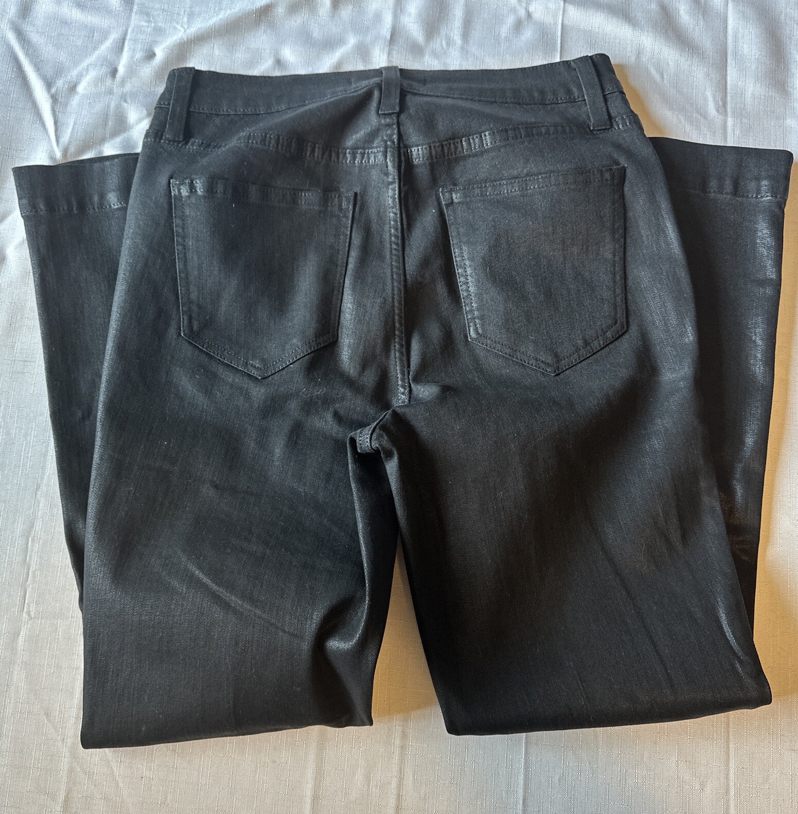 NINE WEST Womens Kick Flare Jeans size 8 Reg. $ 50 Black