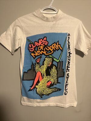 vintage stephen sprouse slaves of new york movie promo shirt SZ S