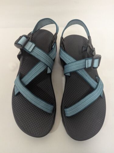 CUSTOM 1" HIGHER LEFT VINTAGE ASSEMBLED IN USA CHACO SPORT SANDALS WOMEN 9 - Picture 2 of 8