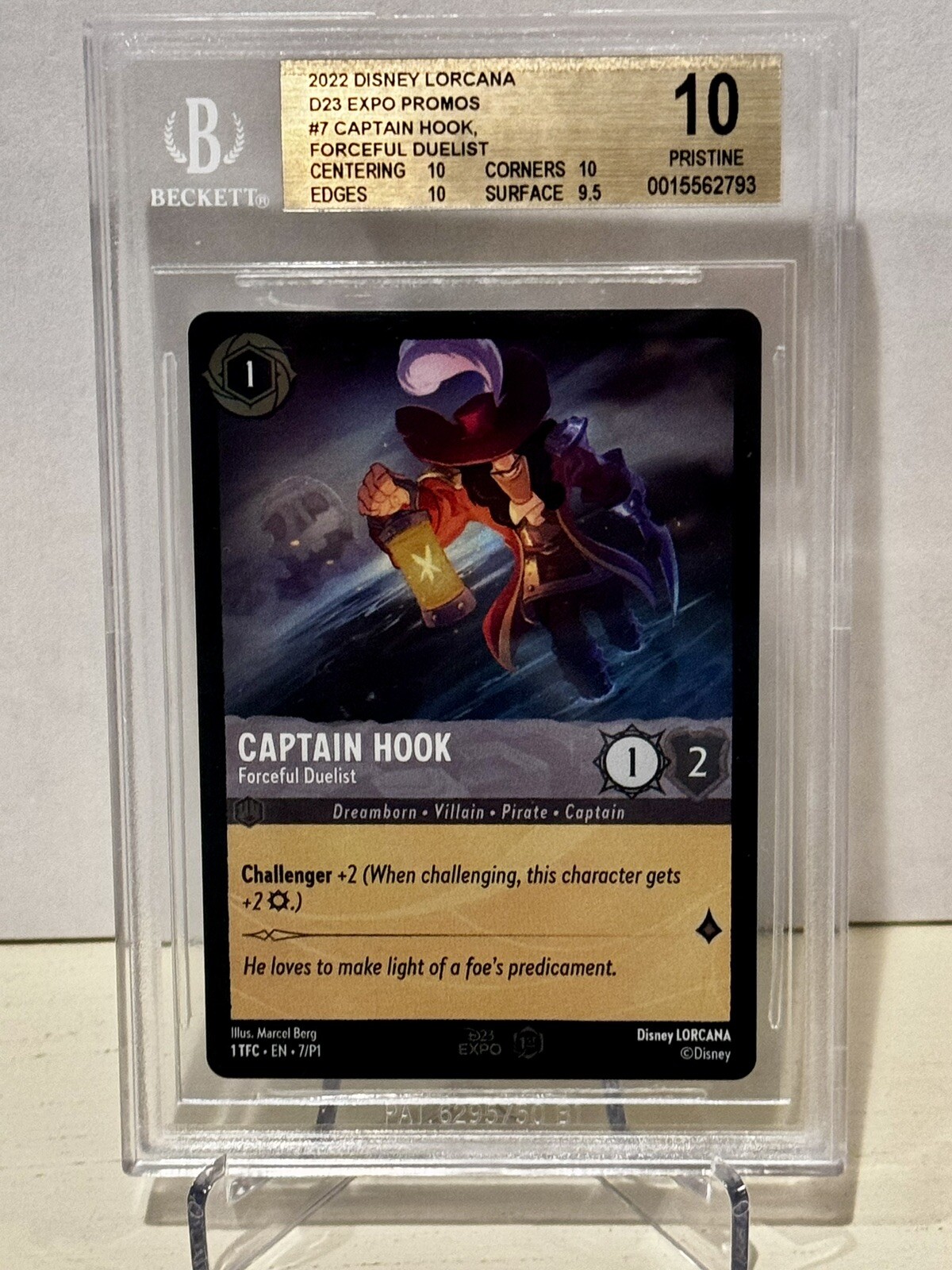 Captain Hook 2022 D23 Promos #7 Promo Price Guide - Sports Card
