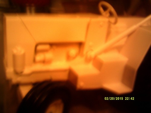 metal 1970 heavy weight ford back hoe tractor 31 inch by 6 inch RESTORED 2000s - Picture 10 of 15