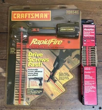 Craftsman Rapid Fire Auto-Feed Screw Driving Drill Attachment 928540  928543 Lot