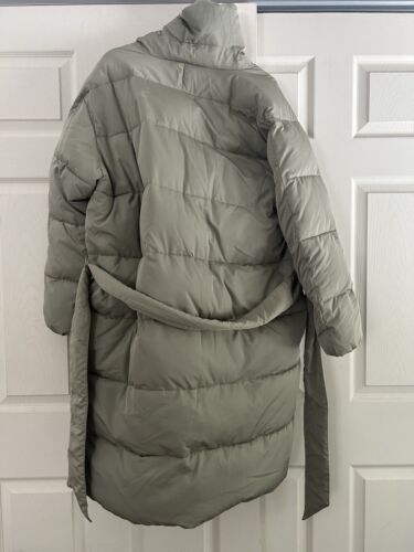 Chaqueta acolchada larga repelente al agua Scotch & Soda gris piedra talla M/L - Imagen 2 de 12