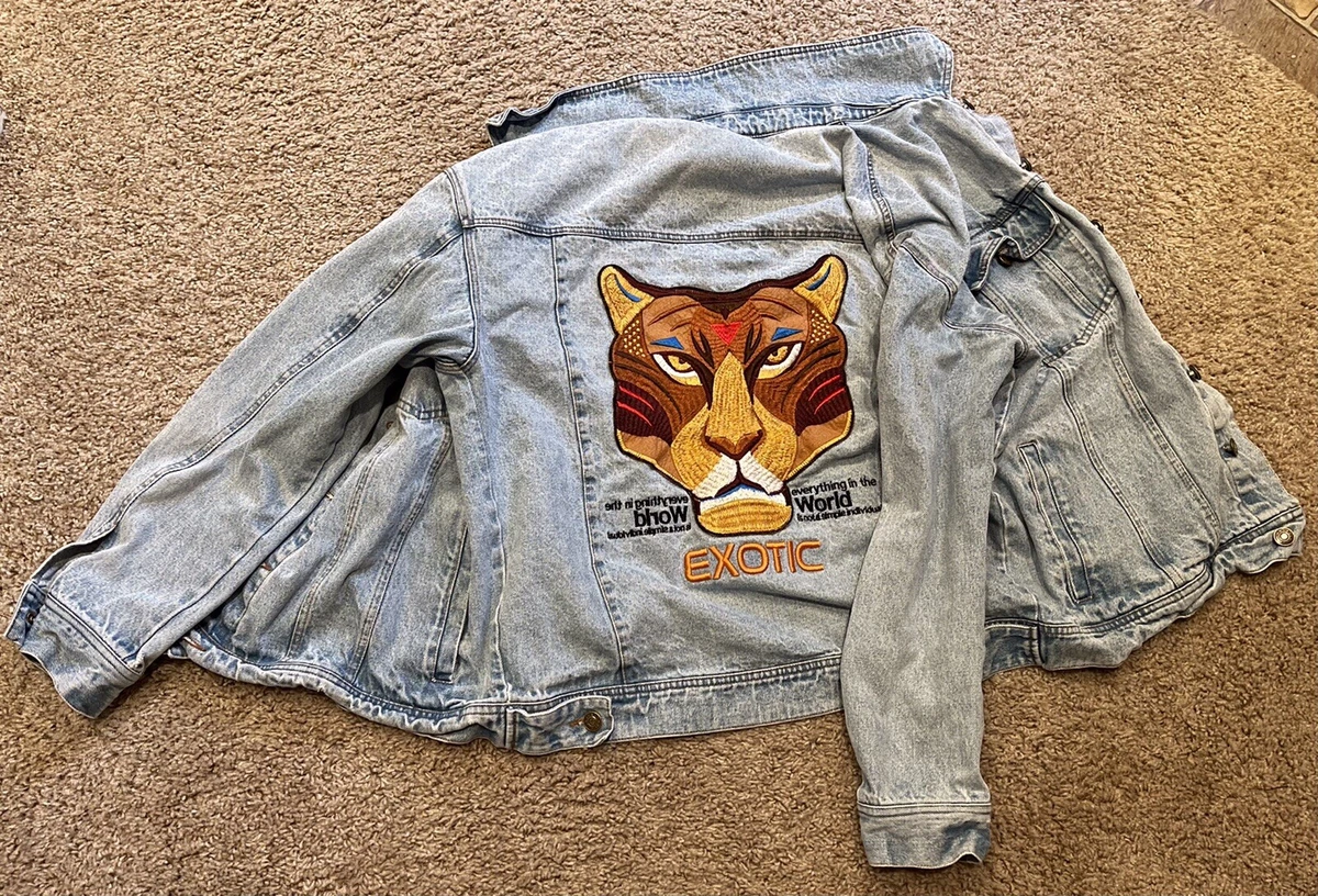 Tiger jean jacket 2025