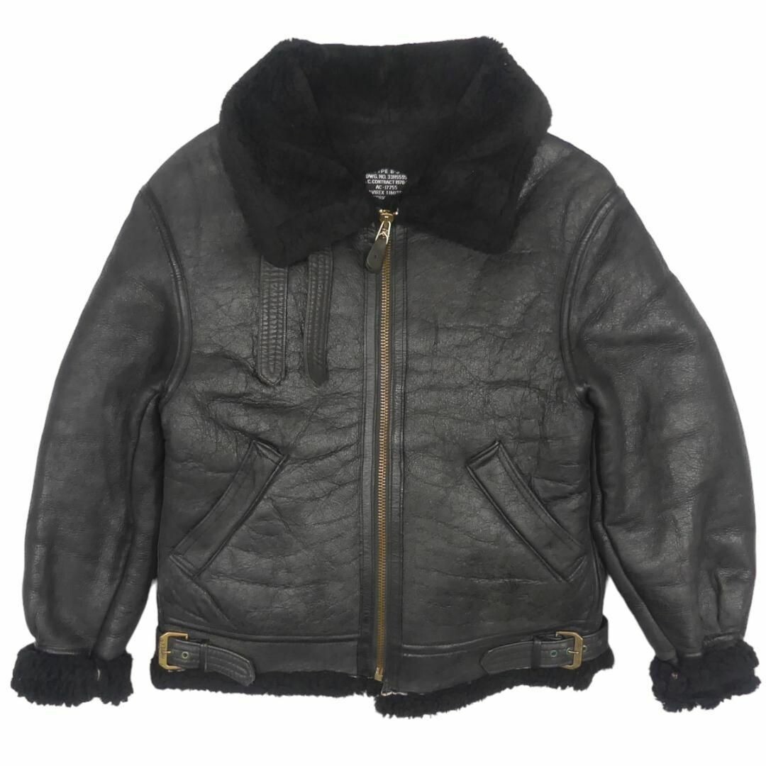 Avirex TYPE B-3 Mouton Flight Jacket leather Flight Jacket Men's