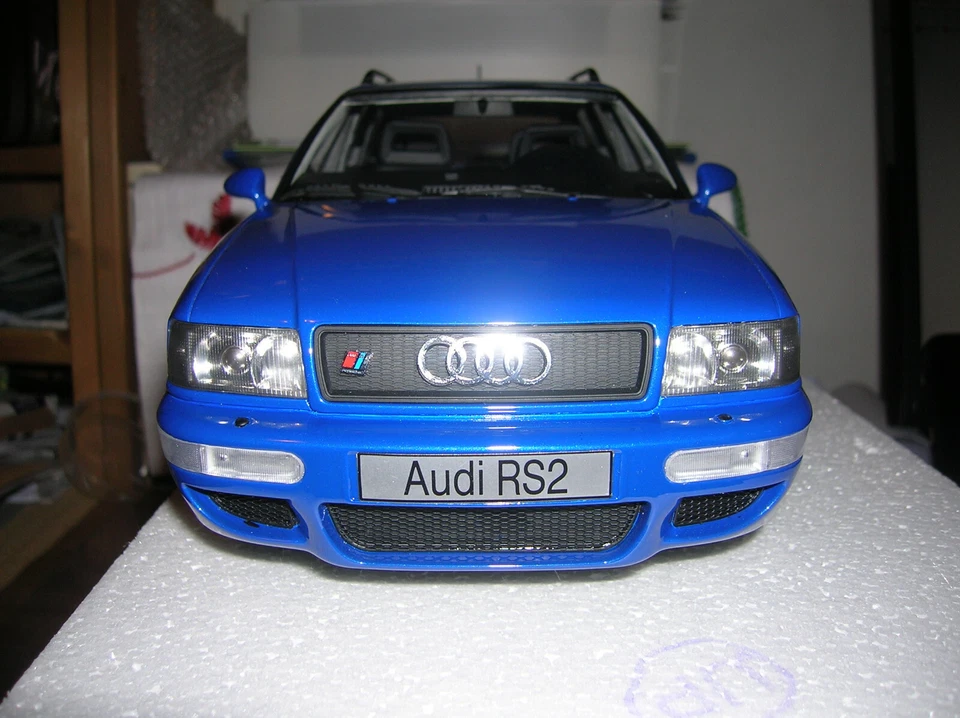 Audi RS2 Avant blu 1/12 Otto Ottomobile limited edition 2000 pz codice G075 - Immagine 2 di 4