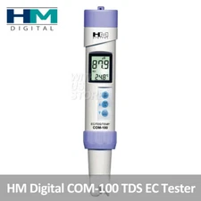 HM Digital COM-100 TDS EC Water Conductivity Combo Temp Meter Tester_Retail Box_