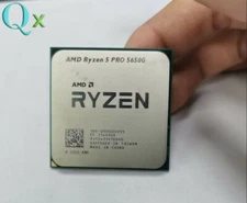 AMD RYZEN 5 PRO 5650G AM4 CPU Processor r5 5650g 6-Core/12T 3.9GHz Desktop 65W