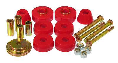 Body Kits For Chevrolet Truck Prothane 7-108-BL Black Body Mount Kit - Performance Urethane Bushings For Chevy/GMC C/K/R/V Series Pickups Body Kits For Chevrolet R10